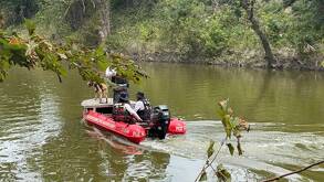 Se buscó en una zona de interés río arriba del Canyon Lake