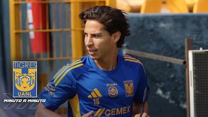Sin Juan Brunetta y sin Joaquim, los Tigres viven una intensa sesión de entrenamiento