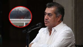 El ex mandatario dio a conocer que su casa fue parcialmente incendiada