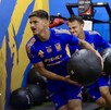 Rómulo Zwarg entrenando con Tigres para el Apertura 2025.