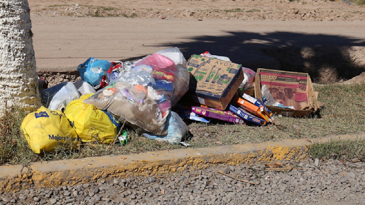 Las autoridades municipales hicieron un llamado a la población para utilizar los puntos autorizados para la disposición de desechos
