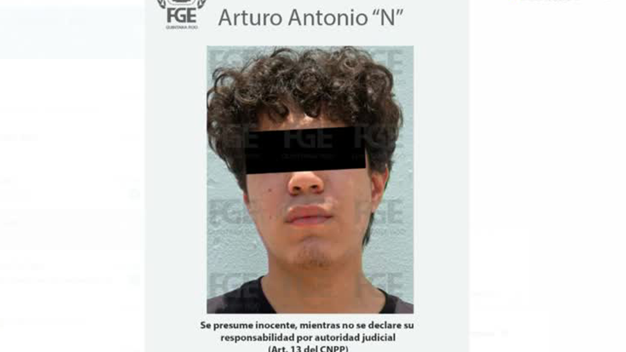 Tras viralizarse el vídeo de la agresión a su ex pareja, la Fiscalía General de Quintana Roo y la Secretaría de Seguridad Pública de Yucatán lograron detenerlo.