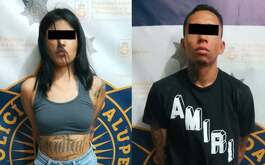 Una pareja fue detenida en el municipio de Guadalupe, Nuevo León luego de asaltar a una conductora de plataforma y robarle un celular y dinero en efectivo.