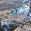 La fuga es de agua limpia, misma que se desperdicia día a día