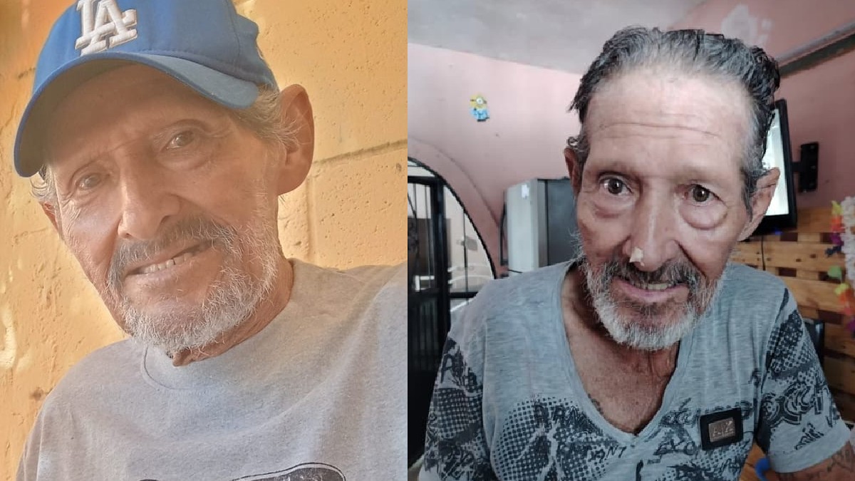 Al momento de su desaparición, el adulto mayor vestía playera gris, pantalón de mezclilla azul y una gorra negra con el dibujo de un gallo. Al momento de su desaparición, el adulto mayor vestía playera gris, pantalón de mezclilla azul y una gorra negra con el dibujo de un gallo.