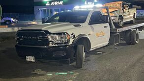 El hombre fallecido quedó abajo de la camioneta