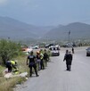 Elementos de Protección Civil del estado de Nuevo León acudieron al accidente y confirmaron el deceso.