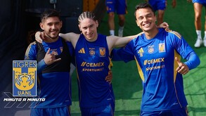 Los Tigres de la UANL se alistan para su duelo ante Toluca en la Jornada 3 en el Estadio Nemesio Diez