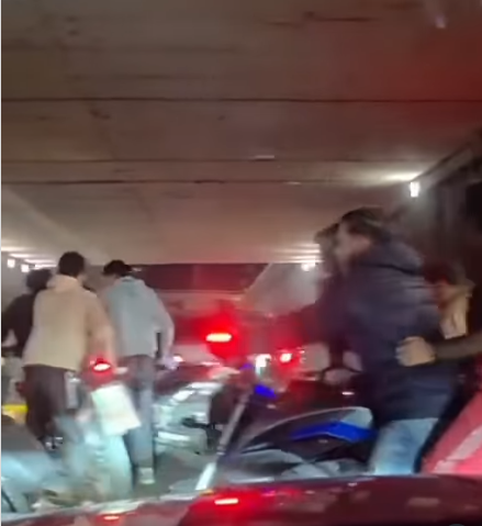 Los motociclistas celebraron huir de las autoridades