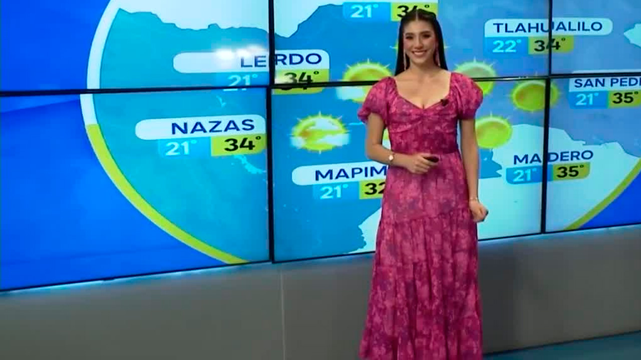 Fanny Ramírez nos da el pronóstico del tiempo en Laguna para este jueves 24 de julio de 2025.