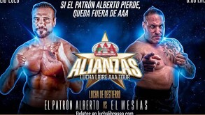 La Ciudad de México podría ver la última lucha de El Patrón Alberto en la Triple A, tras su combate ante el Mesías