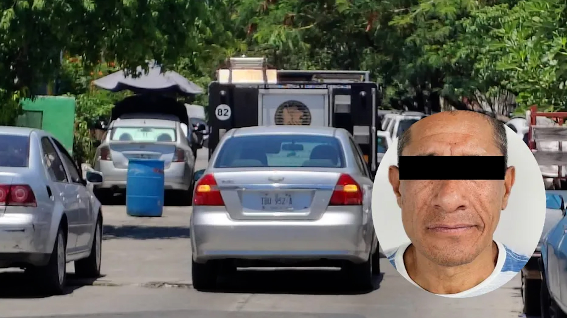 El domicilio fue cateado como parte de la indagatoria, pues ahí se ocultaba el asaltante y ahí almacenaba parte del producto de los robos.