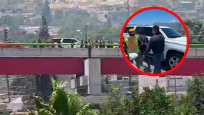 Una vez fuera de peligro, el hombre fue trasladado a la Unidad de Integración Familiar (UNIF).