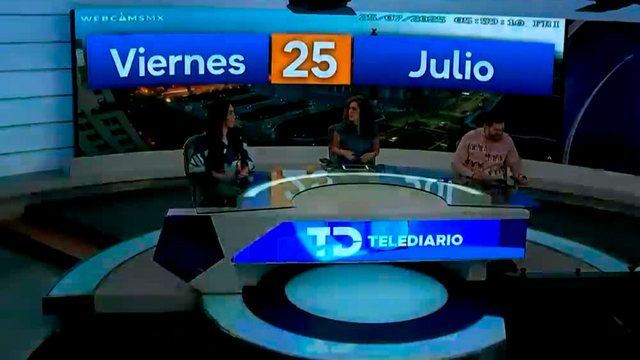 Programa conducido por Ana Laura Alanís, Liliana Sosa y David Medrano, viernes 25 de julio de 2025.