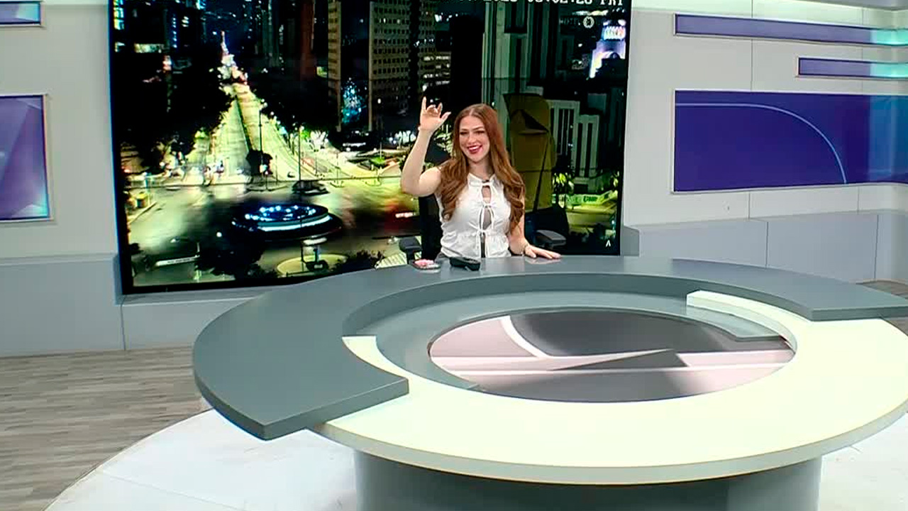Telediario noticias, programa conducido por Norma García, viernes 25 de julio de 2025.