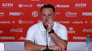 Gabriel Milito habló acerca de diferentes temas en la conferencia de prensa post-partido, entre ellos, la polémica de Javier Hernández.