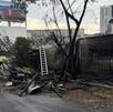 El incendio se dio en la avenida Morones Prieto El incendio se dio en la avenida Morones Prieto