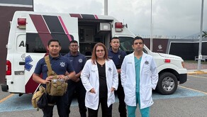Una mujer de 21 años que no sabía que estaba embarazada