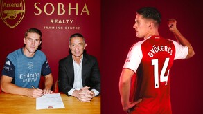 Viktor Gyokeres jugará con el 14 en Arsenal.