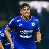 Ángel Sepúlveda anotando su cuarto gol en el torneo. Ángel Sepúlveda anotando su cuarto gol en el torneo.