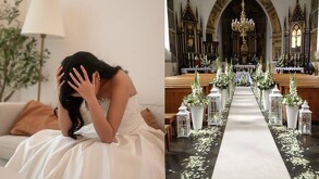 Regia es plantada semanas antes de su boda y decide seguir con la fiesta