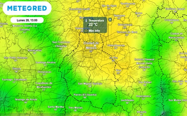 Probabilidad de lluvia en CdMx hoy 28 de julio. Probabilidad de lluvia en CdMx hoy 28 de julio.