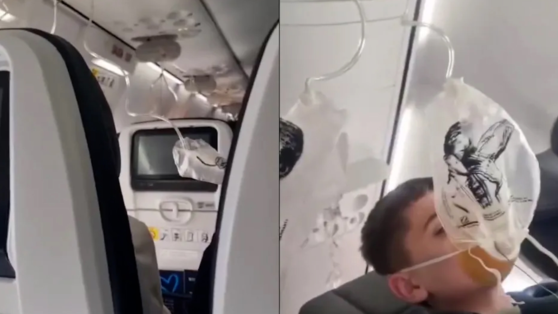Mediante un video difundido en redes sociales, se muestran a los pasajeros del vuelo AM190 con mascarillas de oxígeno. Te damos aquí los detalles.