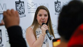Claudia Chapa, coordinadora de la bancada de PVEM en Congreso de Nuevo León. / Jorge López