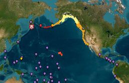 Tsunami en el Pacífico: países emiten alerta