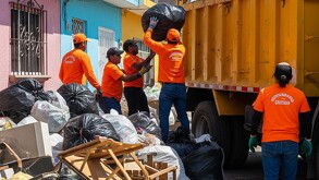 Intervención Sanitaria en Frontera: Resuelven problema de acumulación de residuos en Monclova Coahuila.
