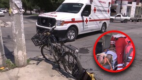 Tras la caída del hombre en Saltillo sufrió una fractura en la columna vertebral, situación que se agravó.