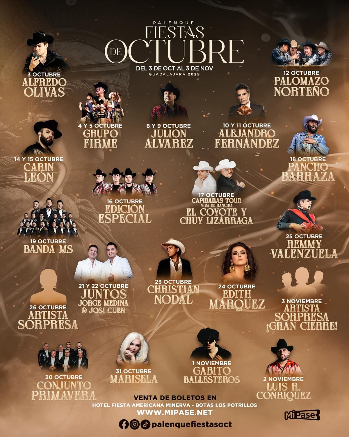 Fiestas artistas