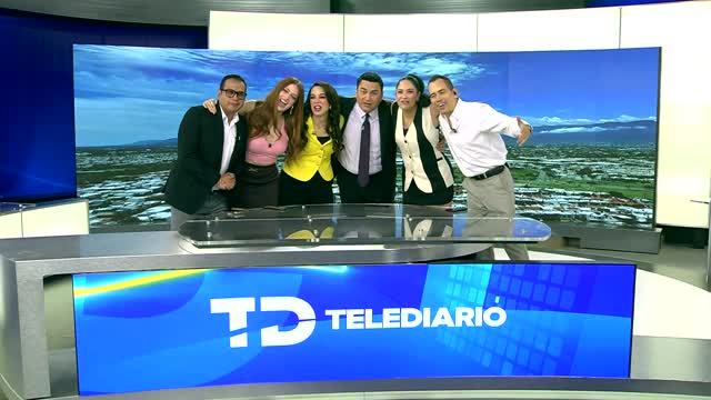 Telediario noticias, programa conducido por Josué Becerra, Débora Estrella, Pamela Longoria y Sandra Sandoval, miércoles 30 de julio de 2025.