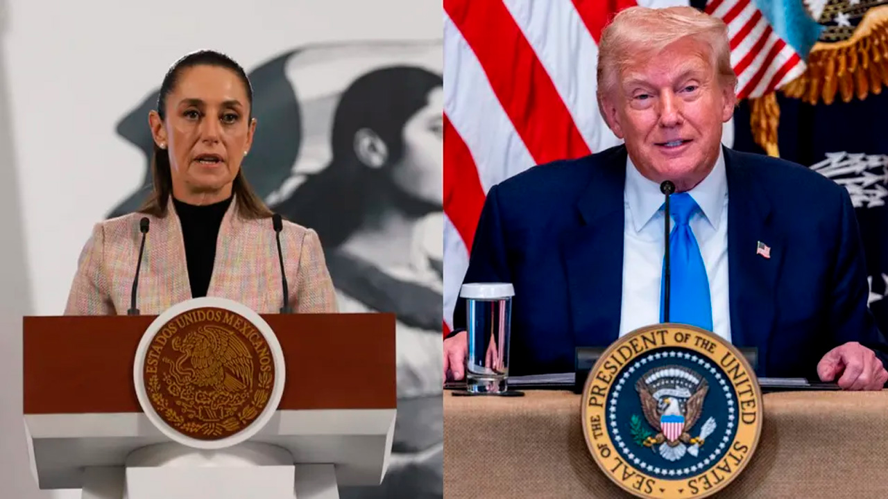 La presidenta Claudia Sheinbaum mantuvo una llamada con el presidente de Estado Unidos para tratar temas como los aranceles anunciados hacia México.