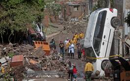 La Martinica quedó afectada ante las lluvias e inundaciones presentadas en el AMG