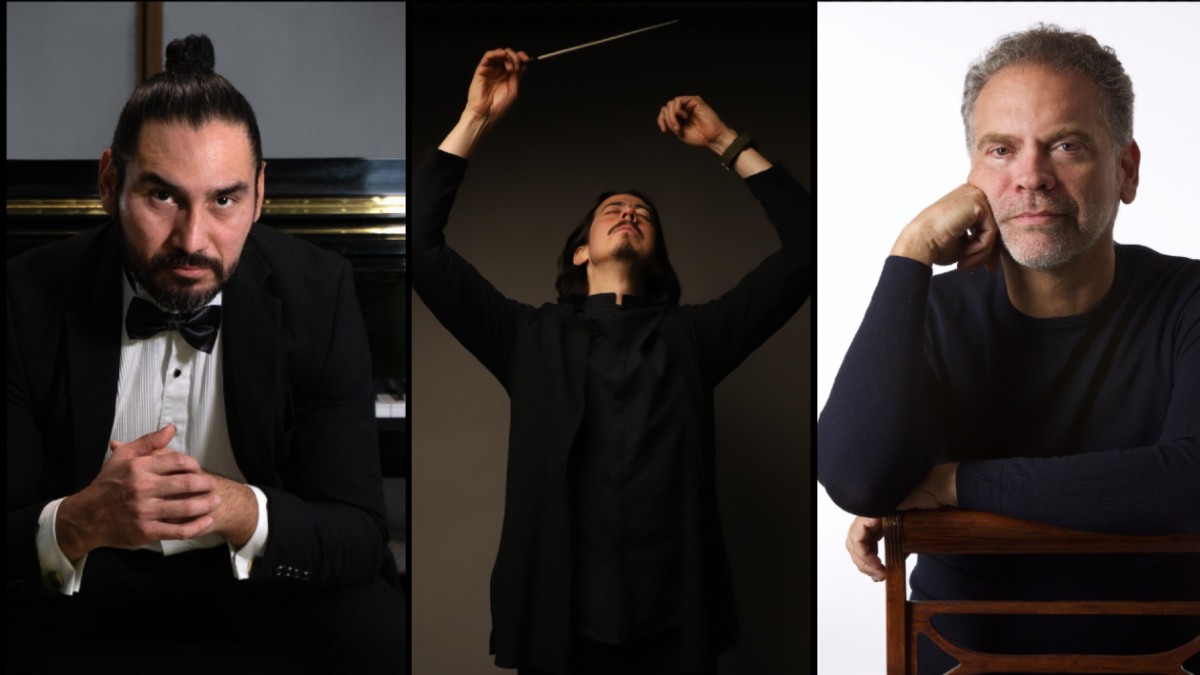 Músicos Alonso Julián, Miguel Almaguer y Sergio Martínez. / Especial