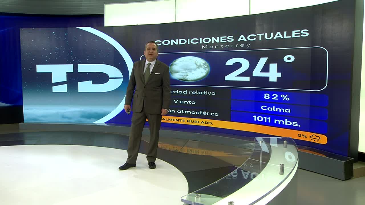 Abimael Salas nos da el pronóstico del tiempo en Monterrey para este jueves 31 de julio de 2025.
