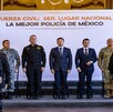 Subrayó además la reducción en los delitos Subrayó además la reducción en los delitos