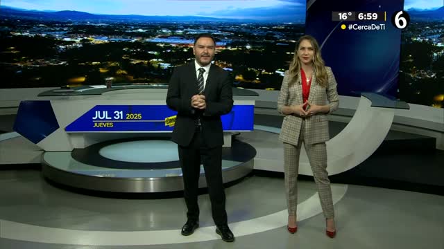 Telediario nocturno CdMx, jueves 31 de julio de 2025.