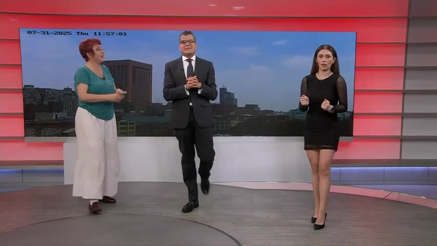 Programa conducido por Cecilia Salamanca, Fernanda Tapia y Jaime Núñez, jueves 31 de julio de 2025.