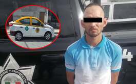 Un hombre fue detenido en posesión de un taxi robado en la colonia Industrial, en la zona centro-norte de la ciudad de Monterrey.