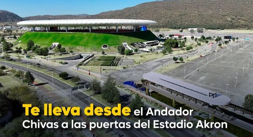 Autotrén estadio Chivas Autotrén estadio Chivas