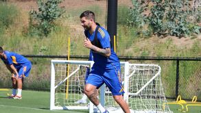 André-Pierre Gignac en entrenamiento de Tigres en Leagues Cup.