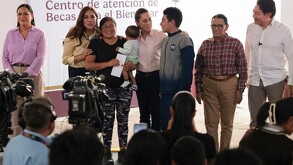 Tanto la presidenta de México como la gobernadora de Guanajuato coincidieron en su mensaje de unidad y trabajo en equipo.