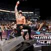Roman Reigns luego de su victoria ante Brock Lesnar en Summeslam 2022. Roman Reigns luego de su victoria ante Brock Lesnar en Summeslam 2022.