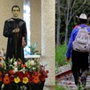 Descubre quién es el santo que miles de migrantes invocan para proteger su camino y conoce la poderosa oración que guía su travesía.