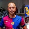 Andrés Iniesta jugara con las Leyendas de Barcelona ante Tigres.