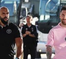 El guarura fue captado empujado a un jugador del Atlas tras el término del encuentro Inter Miami vs Atlas.