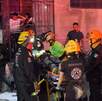 Hombre electrocutado por colgarse de luz en Santa Catarina
