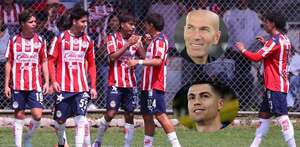 Comenzó el Apertura 2025 en la Liga MX y lo que destacó en las plantillas de Chivas fue que en la sub 21 y sub 15 aparecen Zinedine Sidane y Cristiano Ronaldo.